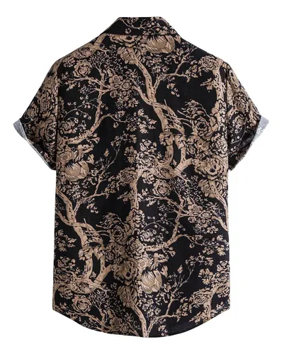 Camisa estampado etnico hombre sale