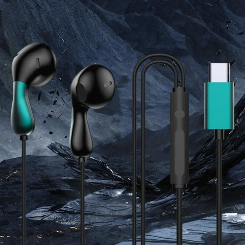Auriculares Intraurales Con Cable De 3,5 Mm Tipo C Auricular