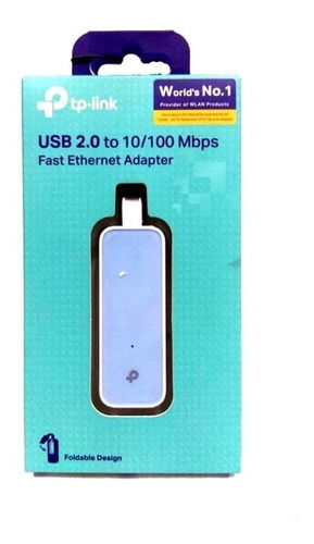 Imagen 2 de 3 de Adaptador Red Usb 2.0 Tp Link Ue200 Ethernet Rj45 10/100 Pc