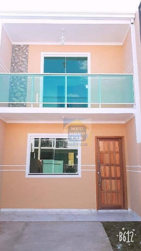 Sobrado Com 2 Dormitórios À Venda, 68 M² Por R$ 220.000,00 - Cidade Industrial - Curitiba/pr - So0343