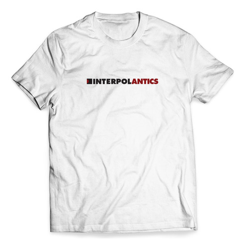 Playera Con Estampado De Alta Durabilidad Interpol Antics