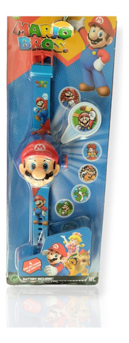 Reloj Infantil Mario Bross Para Niños
