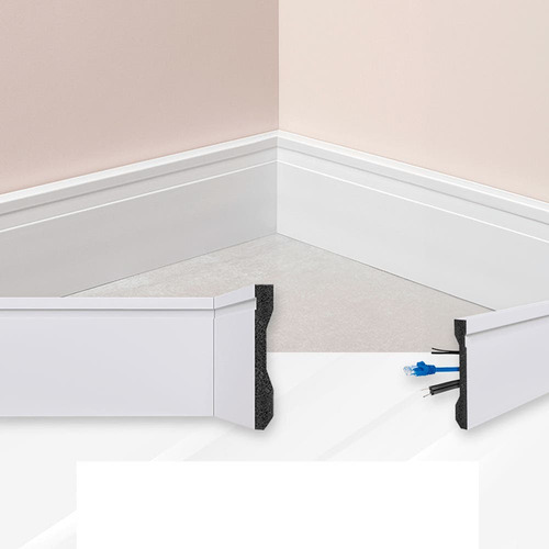 Zócalo De Eps Santa Luzia Sl102 Con Frizo - 2.40 Mts X 10 Cm