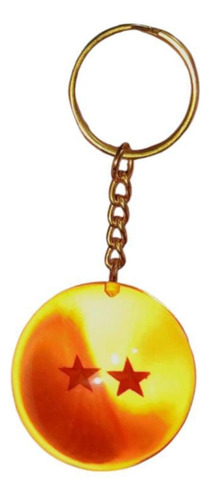 Llavero Dragon Ball Z Esfera De 1 A 7 Estrellas Esfera 2 Estrellas
