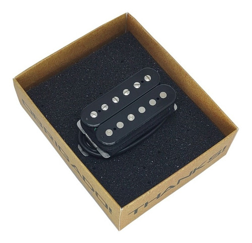 Captador Malagoli Standard Hb4 Preto Para Braço Guitarra