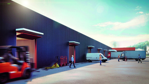 Gran Str Center De Bodegas Comerc En Av Colon, Talcahuano