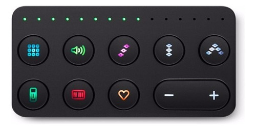 Roli Loop Control Blocks Mando Control Para Lightpad Step Bk Color Negro