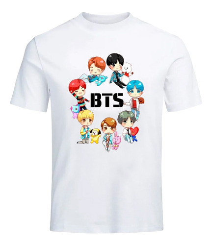 Remera Bts K-pop Modal Premium