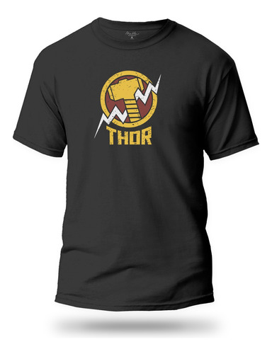 Poleras Hombre Avengers Marvel Thor Algodon