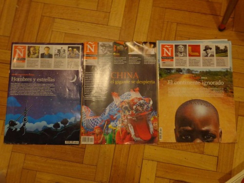 Lote 4 Revistas Ñ Edición Especial. China, Africa, Ga&-.