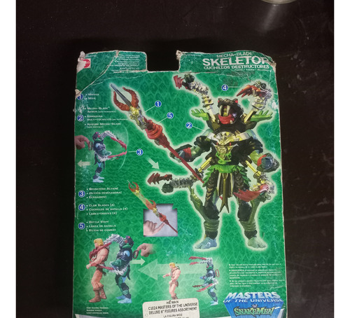 Figura Los Amos Del Universo Skeletor Cuchillos Destructores (Usado)