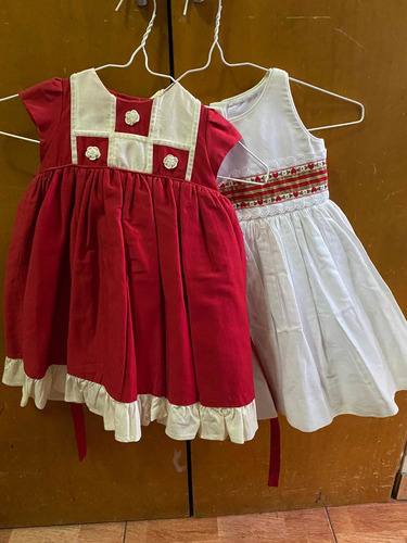 Bello Vestido De Fiesta Para Niña Talla 1. Usado