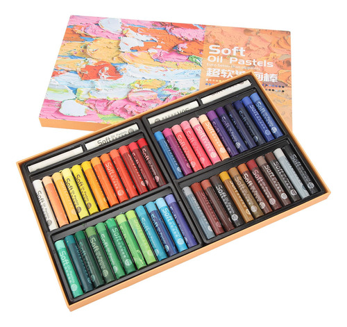 Set De Pasteles Al Óleo De 49 Colores Profesionales Con Alto