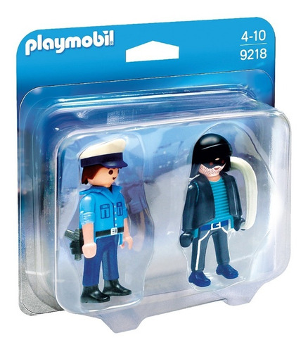 Playmobil 9218 Duo Pack Policía Y Ladrón