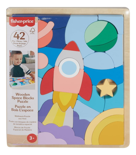 Fisher-price Juguete Para Bebés Rompecabezas Del Espacio