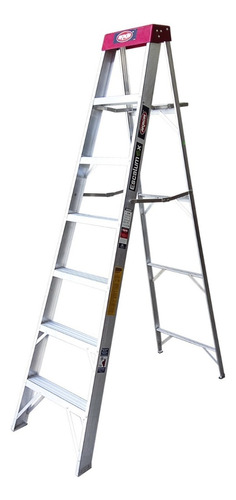 Escalera Tijera De Aluminio Escalumex 7 Peldaños