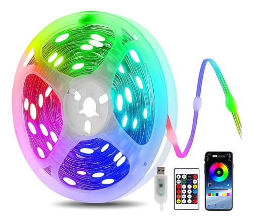 Luces Bluetooth 10mt  100led Para Arbol De Navidad + Control