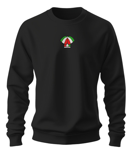 Sudadera Sweater Bordada Moño Tipico Mexicano Ranchero