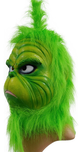 Máscara Navideña Para Cosplay, Divertida Máscara De Látex Pa