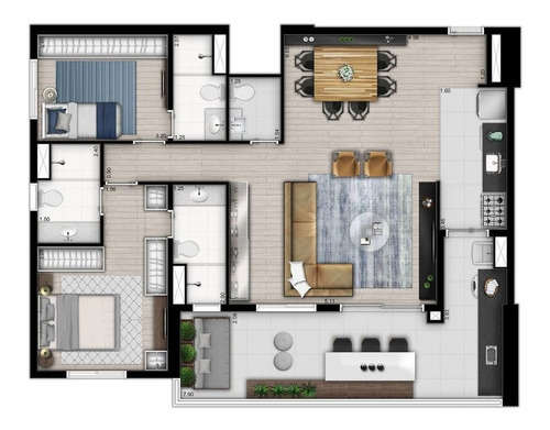 Imagem 30 de 30 de Apartamento À Venda No Bairro Tatuapé - São Paulo/sp - O-2797-8810