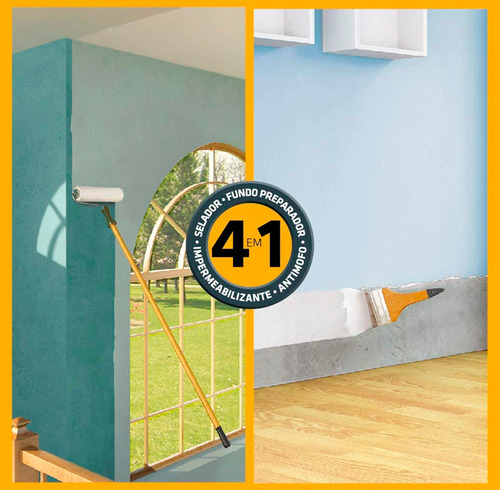 Impermeabilizante De Paredes Com Umidade Sika Impermur 1lt