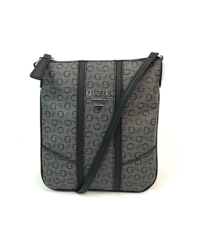 Mariconera Guess Original Nichols Gris Negro | Envío gratis