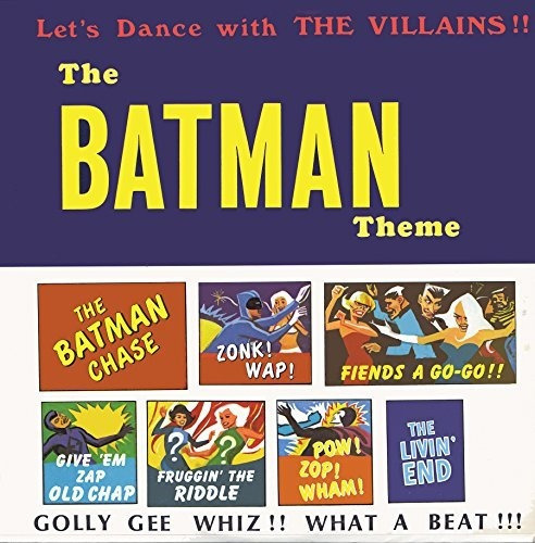 Batman Theme Dance With The Villains Usa Import Cd Nuevo