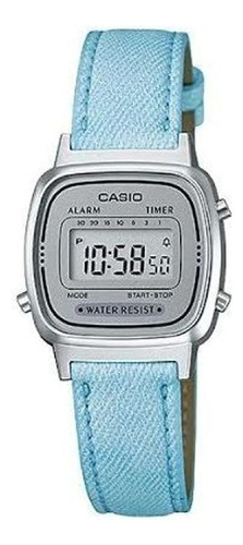 Reloj Casio La-670wl Vintage Retro Cronómetro Cuero Alarma