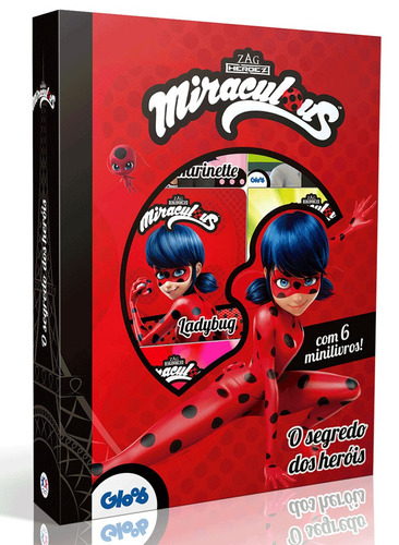 Ladybug - O segredos dos heróis, de Cultural, Ciranda. Série Box com janela com 6 Ciranda Cultural Editora E Distribuidora Ltda., capa dura em português, 2018