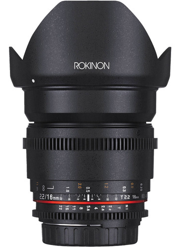 Rokinon 16mm T2.2 Cine Ds Lente Para Sony E Mount Para Aps-c