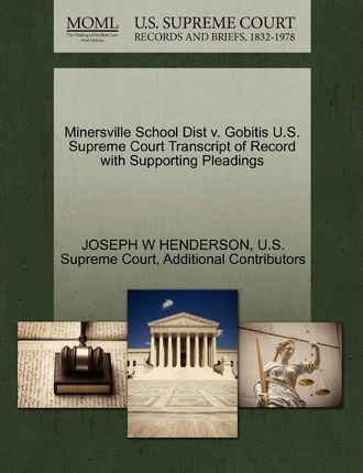 Libro Minersville School Dist V. Gobitis U.s. Supreme Cou...