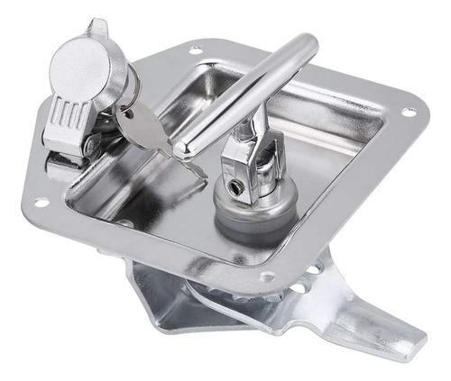 2 Peças Rv Trailer Tool Box Locks Com Duas Chaves