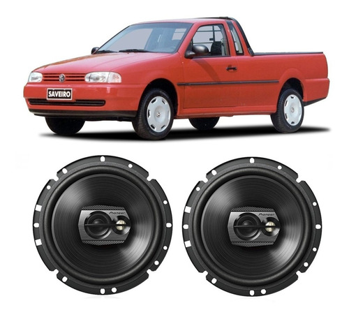 Falante Vw Saveiro G2 1998 A 2000 100w Rms Automotivo