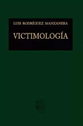 Victimologia - Luis Rodriguez Manzanera (5558)
