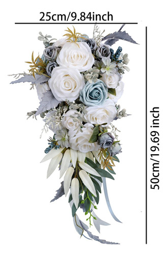 Ramo De Boda, Ramo De Flores Falsas, Estilo Bohemio,