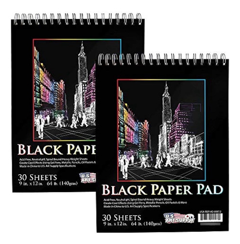 U.s. Art Supply Cuaderno De Bocetos Encuadernado En Espiral 