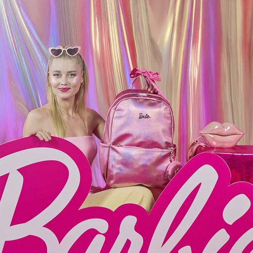 Mochila Casual Reforzada Barbie Cute Moñito