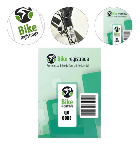 Par De Selo Bike Registrada Seguranca Contra Roubo De Bikes