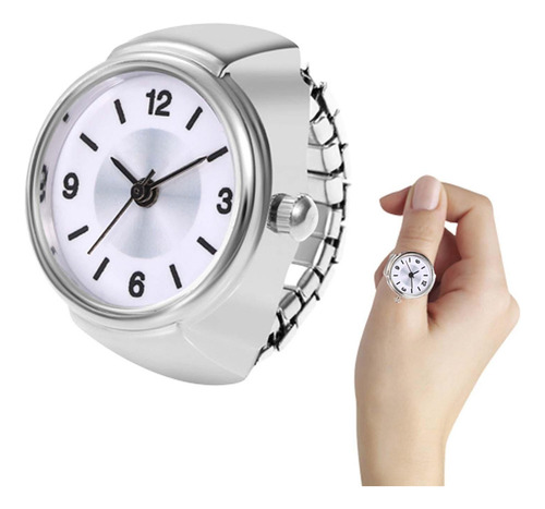 Anillos De Reloj Para Mujer Relojes De Dedo De Cuarzo Con Si