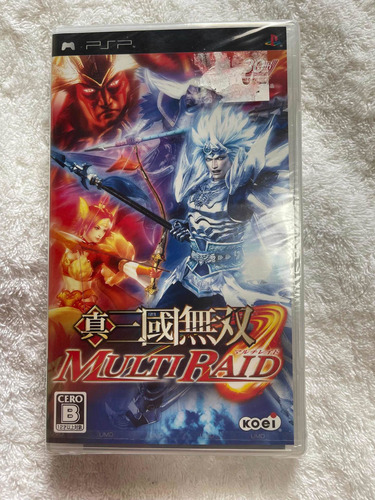 Psp Dynasty Warriors Multiraid Original Japanese Lacrado!