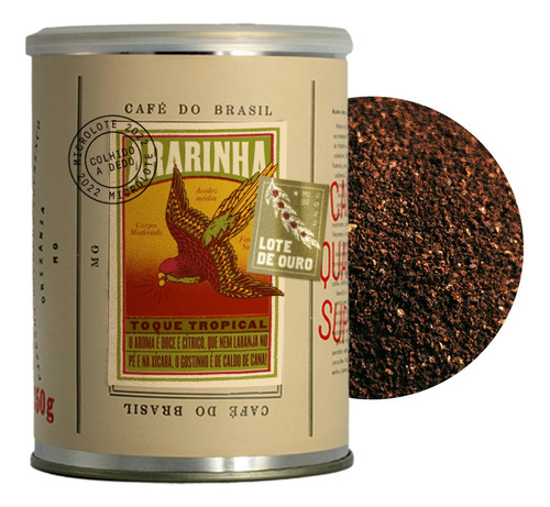 Café Mineiro Jetiboca Especial Moído 350g Ararinha Ouro