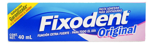 Pasta Adhesiva Fixodent Para Dentaduras Extra Fijación 47g