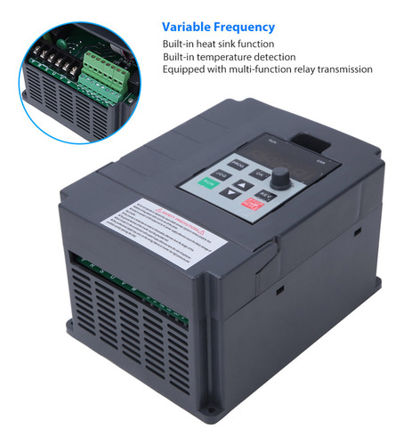 Variadore De Frecuencia 2.2kw Fase Única A Trifasico 220v