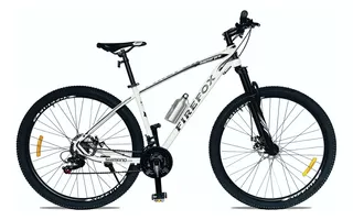 Bicicleta Mtb Firefox Raptor Pro Aro 29 De Aluminio Color Blanco Tamaño Del Cuadro M