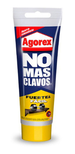 Pegamento Adhesivo De Montaje Agorex No Mas Clavos Blco 100g