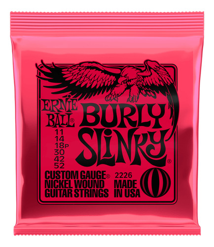 Cuerdas Ernie Ball 2226 Burly Slinky 11-52