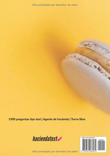 Oposiciones Agentes De Hacienda: 1500 Preguntas Tipo Test |