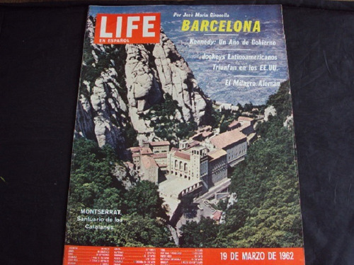 Revista Life En Español (19/3/1962) Barcelona