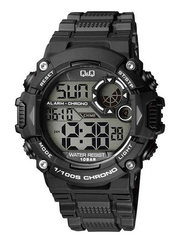 Reloj Hombre Q&q Deportivo Casual Shock Acuatico Militar Q Q