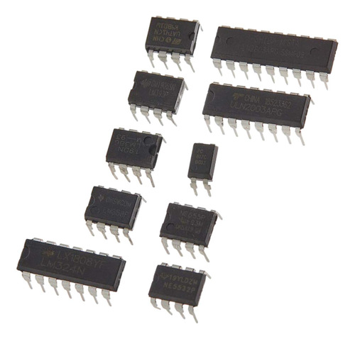 Kit De Transistores De Chips Ic Con Chip De Circuito